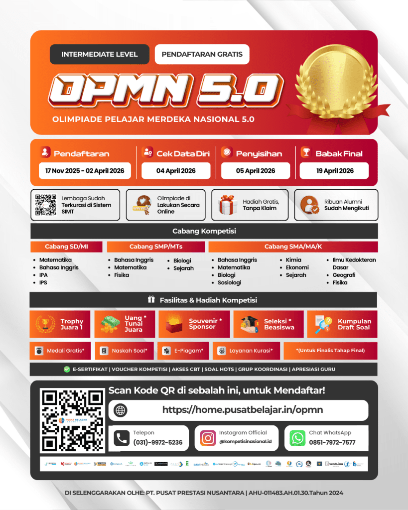 OPMN 5.0 | Terkurasi PUSPRESNAS